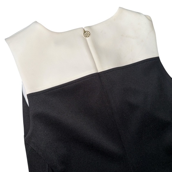 Tommy Hilfiger Asymmetrical Black and White Dress - Picture 5 of 7